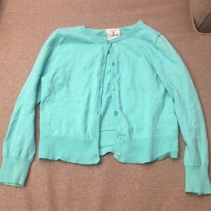 Teal Cardigan